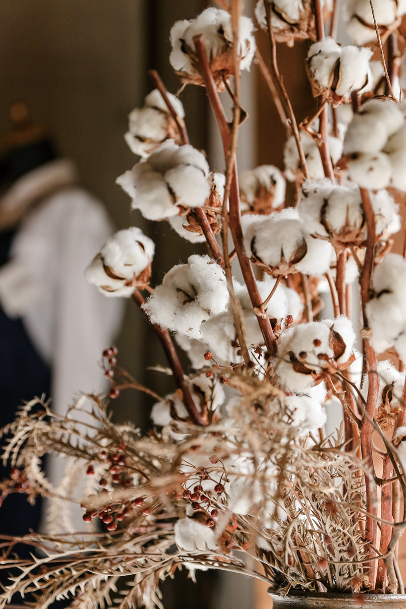 知多木綿は、「品質」と「白さ」を高く評価され、全国の染職人さんから愛されています。